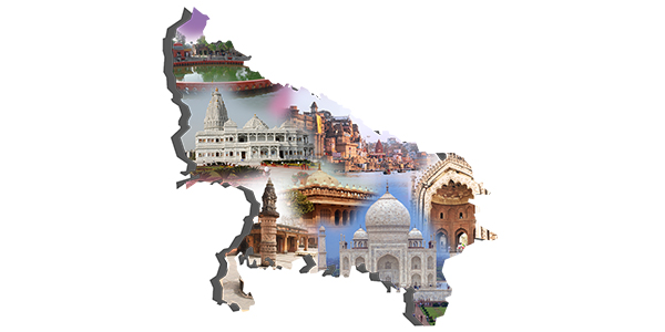 Map- state- Uttar Pradesh